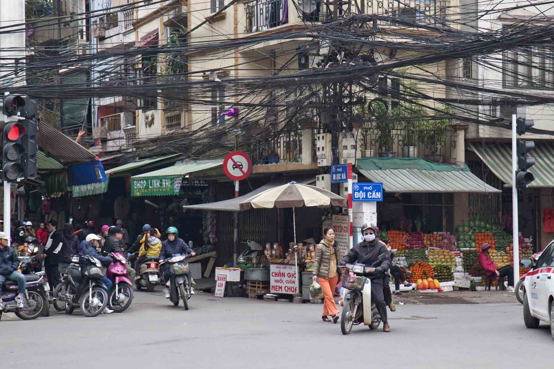 Street corner, Hanoi