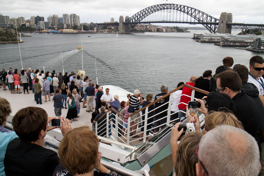 Approach to the Sydney Harbour Bridge
