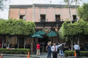 Exterior of Saks in San Angel, Mexico City